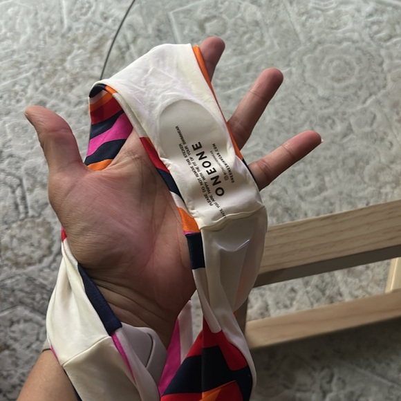 ONEONE Multi Print High-Waisted Bikini Bottoms - Picture 7 of 7